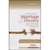 Dwivedi Law Agency's Law relating to Marriage & Divorce [HB] By Dr. S. K. Awasthi